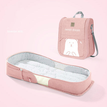 Portable Bed-In Anti-Pressure Baby Crib