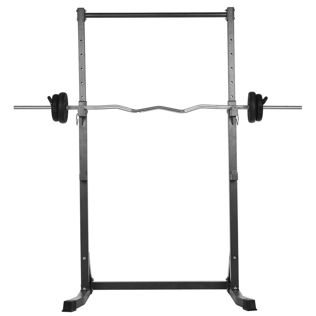 Adjustable Weight Lift Bench Rack Set Fitness Barbell Dumbbell Workout
