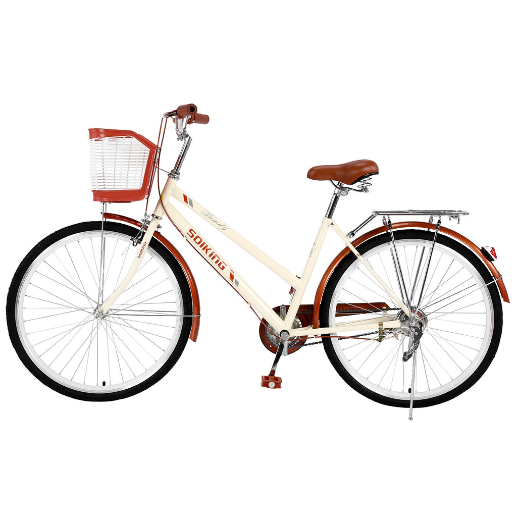 Quick and Convenient 26-Inch City Commuter Bicycle for Ladies - Perfect for Urban Princesses