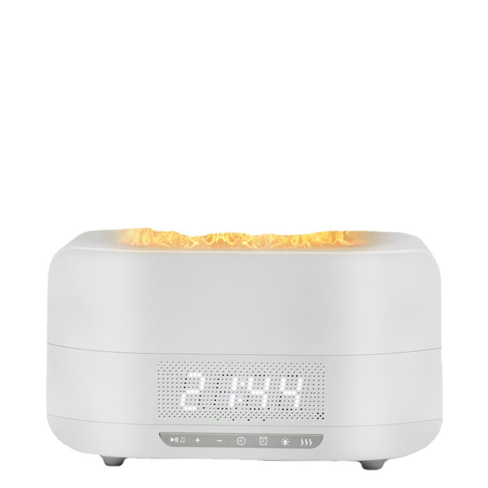 New Flame Humidifier. Fire Small Speaker with Atmosphere Lamp