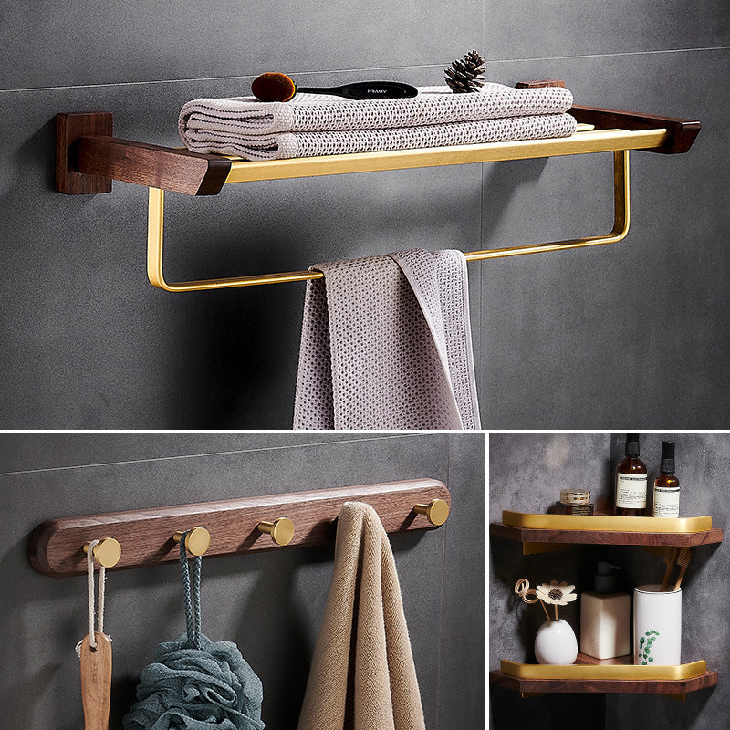 New Chinese Style Bathroom Hanging Rod Toilet Rack Storage