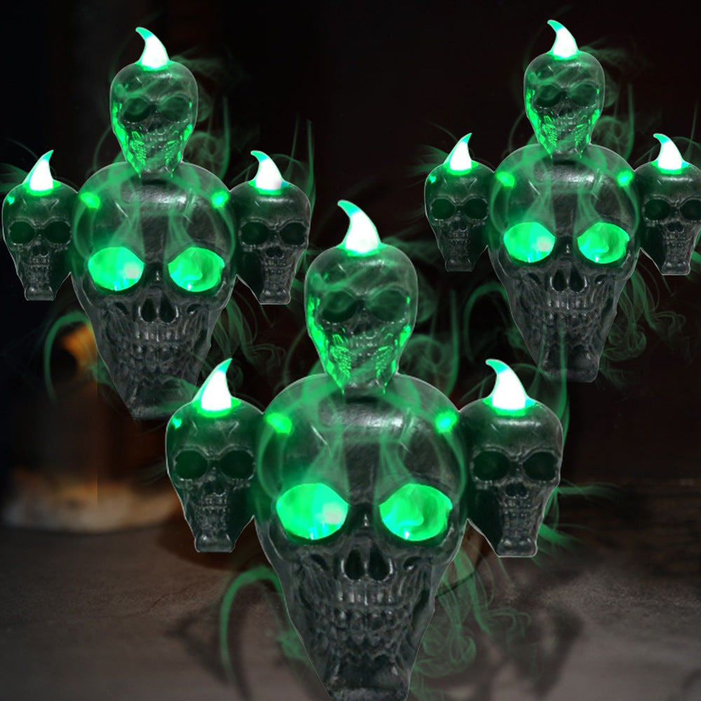 Halloween Skull with Lights.