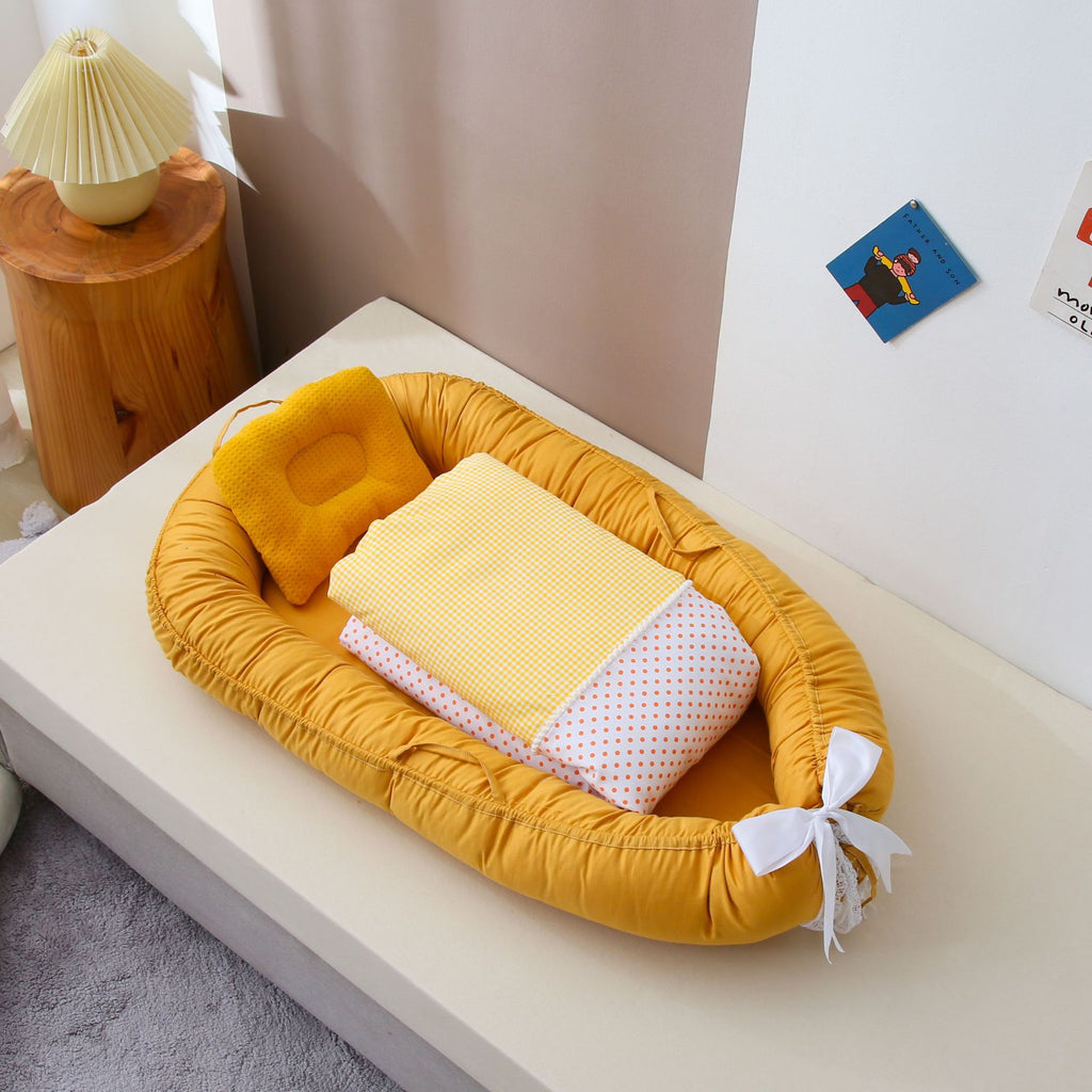 Portable Baby Folding Bed Can Be Detachable And Washable