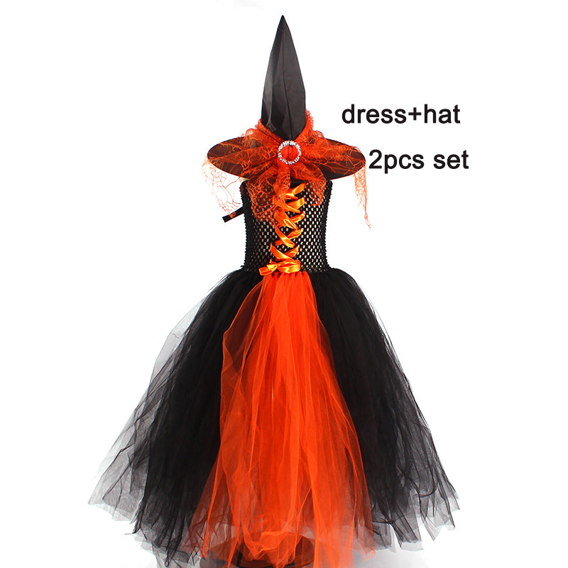 Halloween Costume Witch Tutu Child