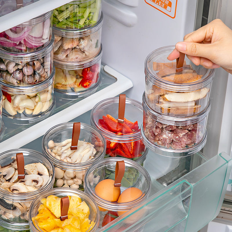 Plastic Transparent Fresh-keeping Refrigerator Food Storage Box