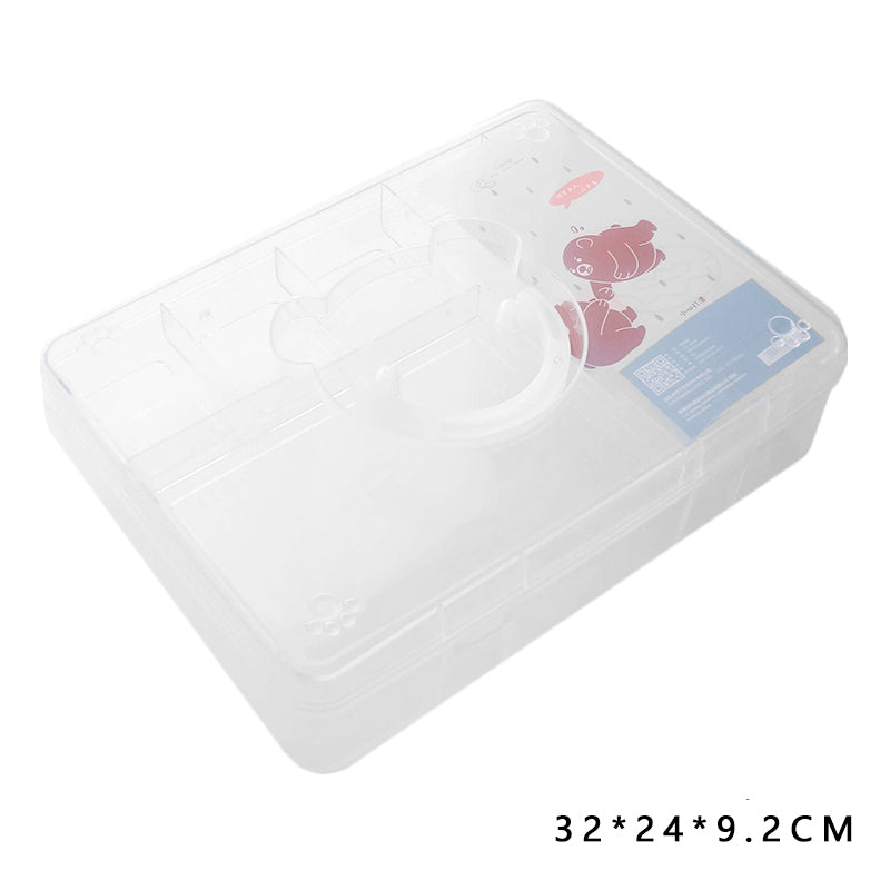 Multifunctional Large Capacity Transparent Storage Box