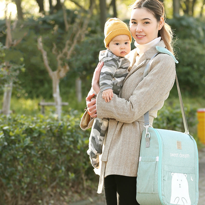 Portable Bed-In Anti-Pressure Baby Crib