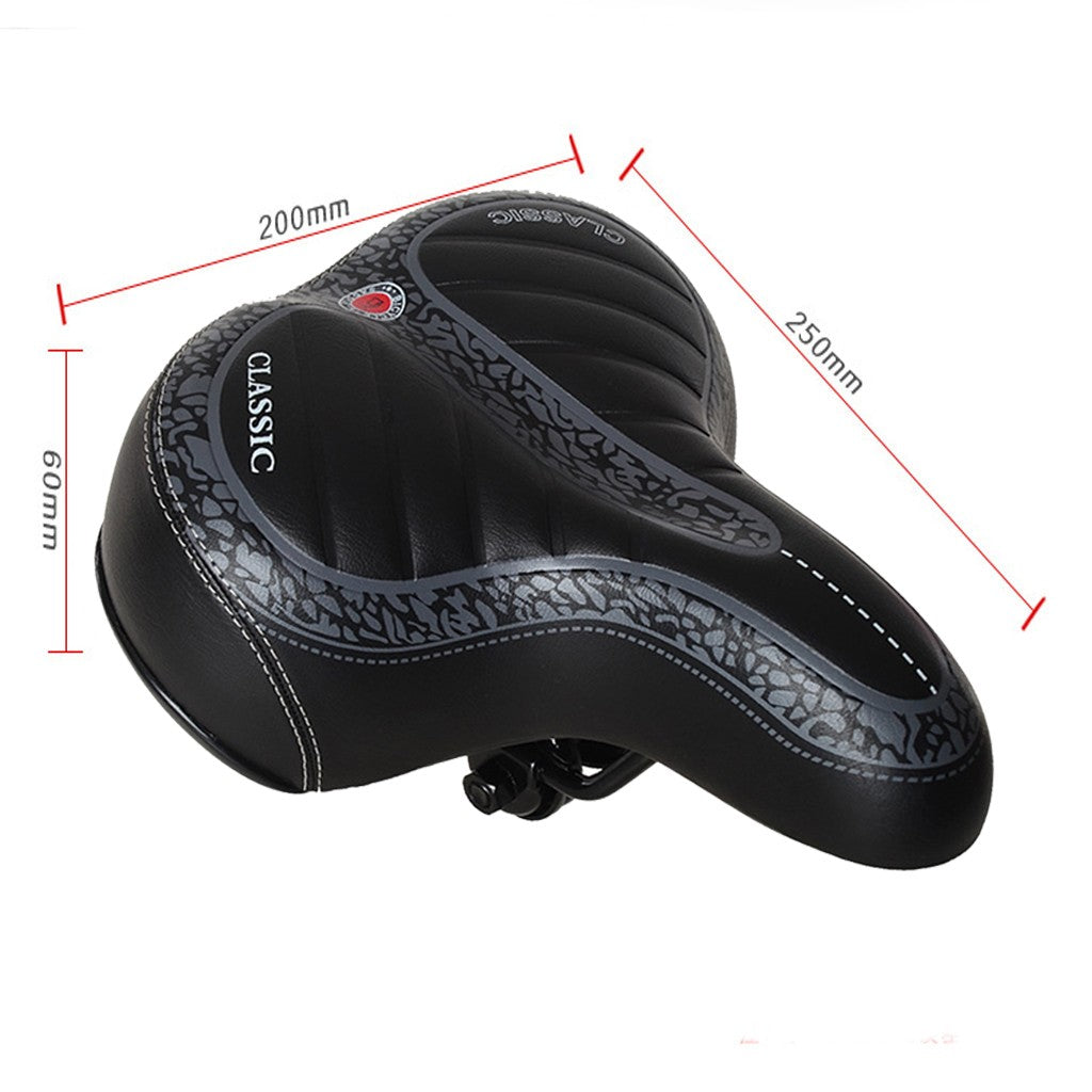 Comfort Wide Big Bum Bike Bicycle Gel Cruiser Extra Sporty Soft Pad Saddle Seat