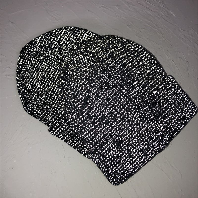 Unisex Autumn and Winter Hats. Trendy Reflective Knitted warming nice looking Hats.